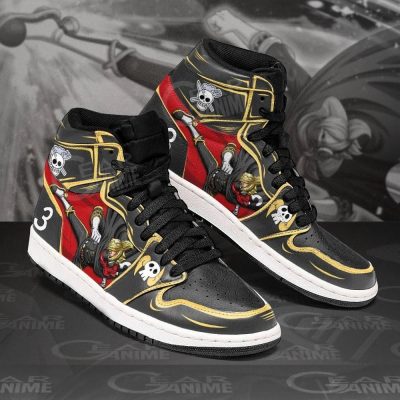 ONE PIECE Vinsmoke Sanji Raid Suit Air Jordan 1 High Sneakers
