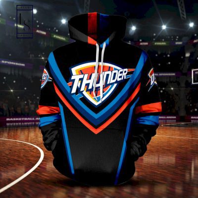 NBA Oklahoma City Thunder Black Special Pullover Hoodie