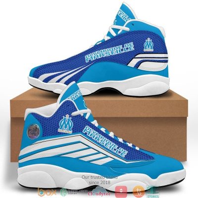 Olympique de Marseille Blue Air Jordan 13 Shoes