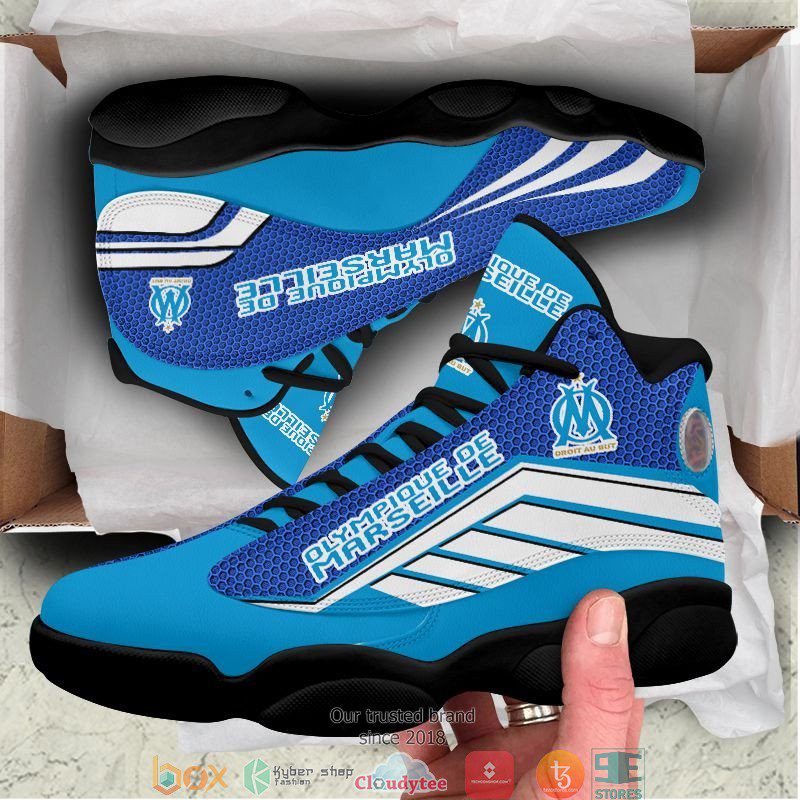 Olympique de Marseille Blue Air Jordan 13 Shoes Olympique de Marseille Blue Air Jordan 13 Shoes