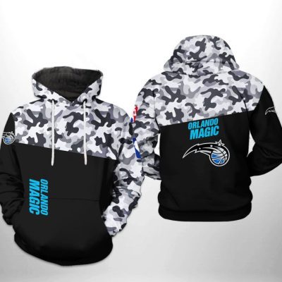 NBA Orlando Magic Black Camo Pullover Hoodie
