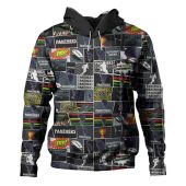 Penrith Panthers Hoodie - Team Of Us Die Hard Fan Supporters Comic Style