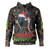 Penrith Panthers Christmas Custom Hoodie - Christmas Knit Patterns Vintage Jersey Ugly Hoodie
