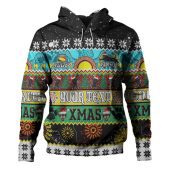 Penrith Panthers Christmas Aboriginal Custom Hoodie - Indigenous Knitted Ugly Xmas Style Hoodie