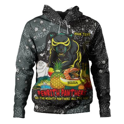 Penrith Panthers Custom Hoodie - Australian Big Things (Pink) Hoodie