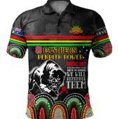 Penrith Panthers Polo Shirt - Custom Anzac Day Penrith Panthers Polo Shirt