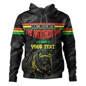 Penrith Panthers Father's Day Hoodie - Screaming Dad and Crazy Fan