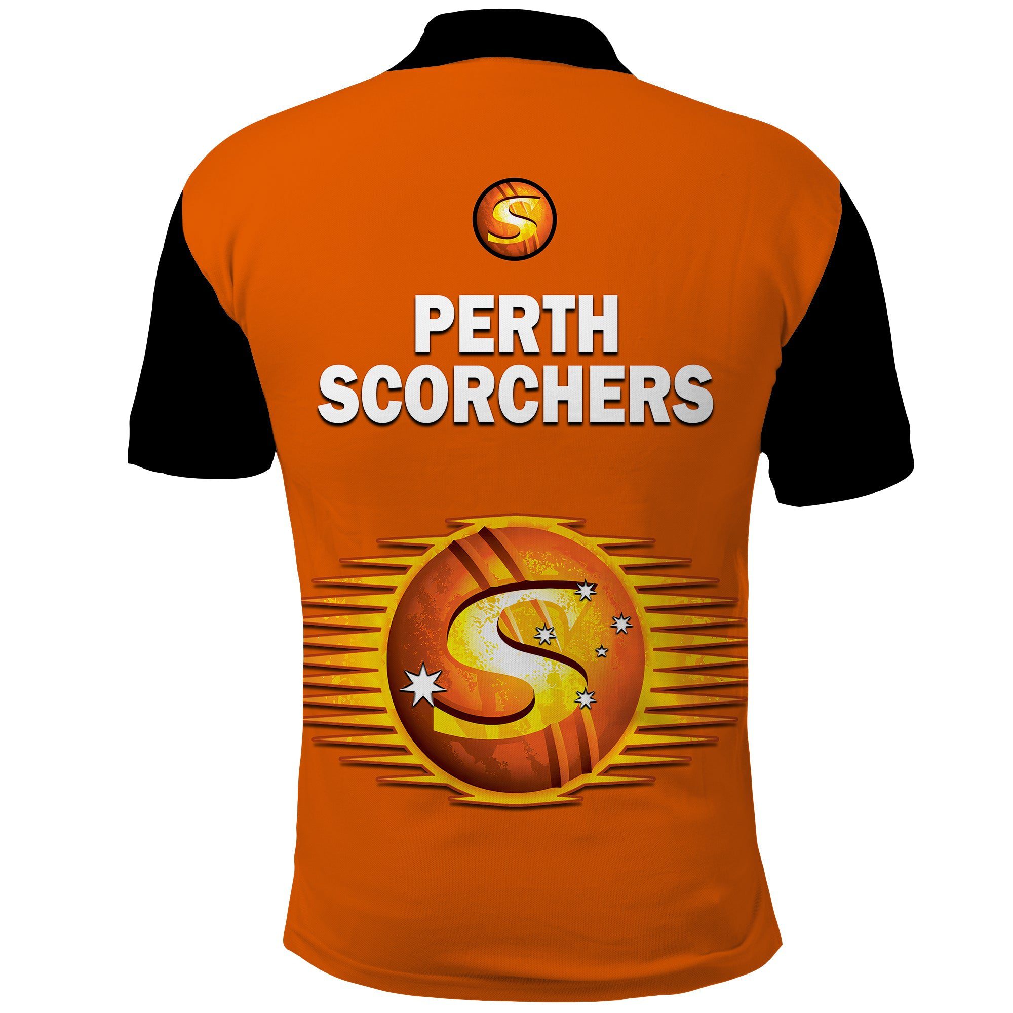 Perth Scorchers Cricket 2023 Polo Shirt Est 2011 Sporty Version Perth Scorchers Cricket 2023 Polo Shirt Est 2011 Sporty Version