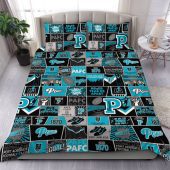 Port Adelaide Bedding Set Legacy Of The Pride Comic Style