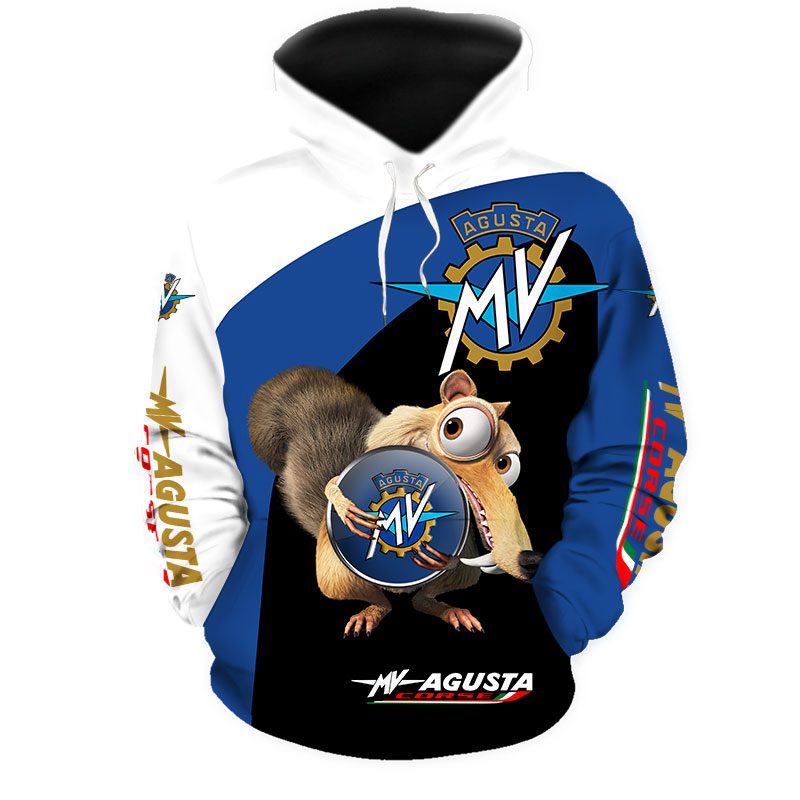 MV Agusta Ice Age Pullover Hoodie MV Agusta Ice Age Pullover Hoodie