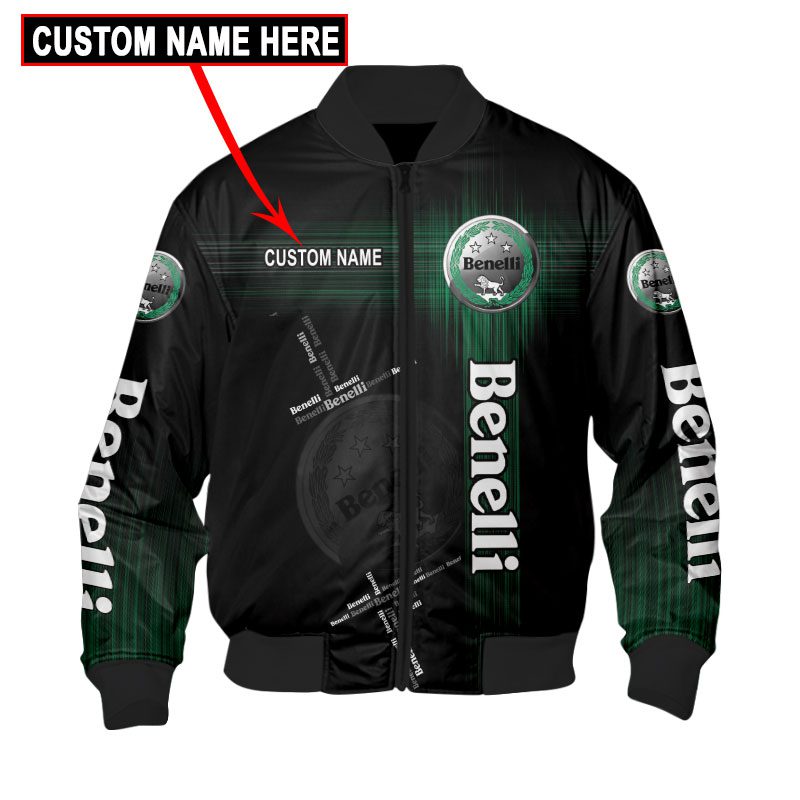 Benelli Custom Name Bomber Jacket Benelli Custom Name Bomber Jacket