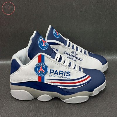 Paris Saint-Germain FC White Blue Air Jordan 13 Shoes V6
