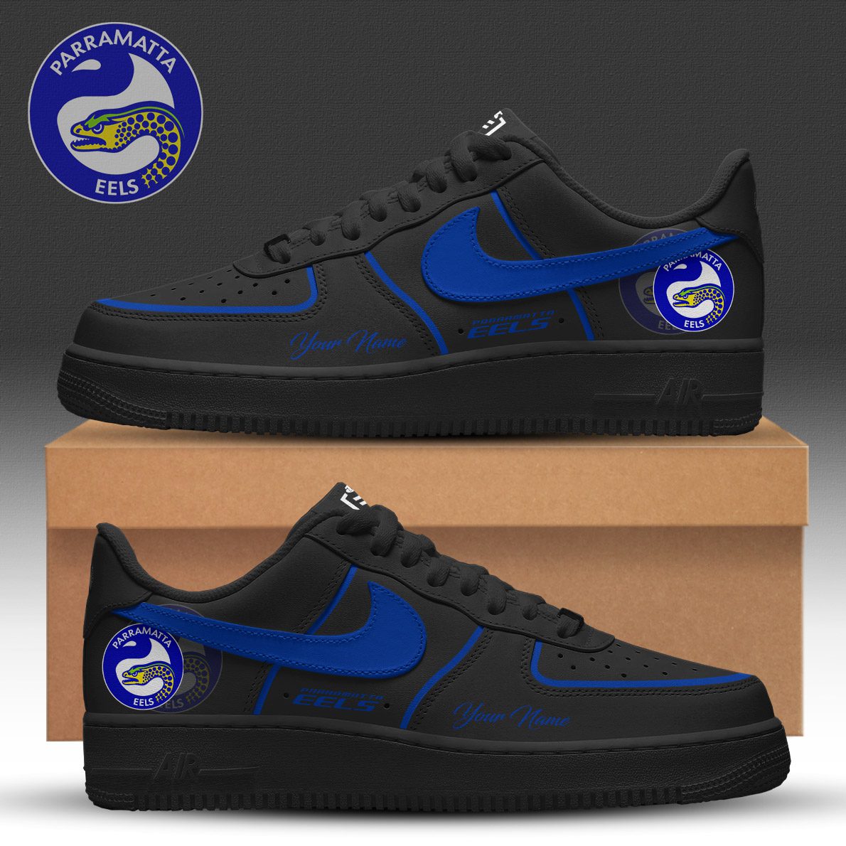 Parramatta Eels Limited Editions Air Force 1 Parramatta Eels Limited Editions Air Force 1