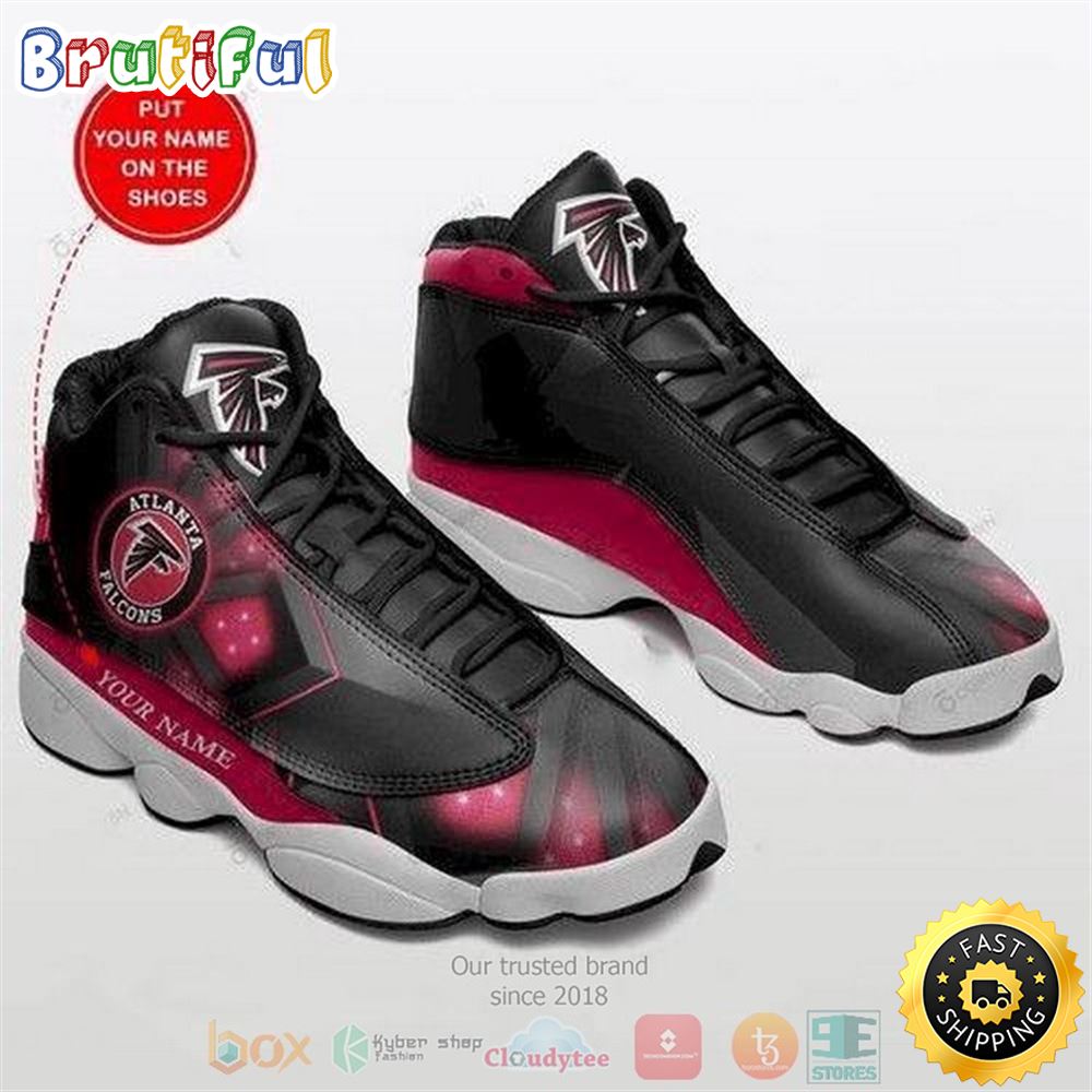 Personalized Atlanta Falcons Nfl Logo Custom Air Jordan 13 Shoes Personalized Atlanta Falcons Nfl Logo Custom Air Jordan 13 Shoes
