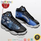 Personalized Dallas Cowboys Football Nfl Teams Air Jordan 13 Sneaker Shoes
