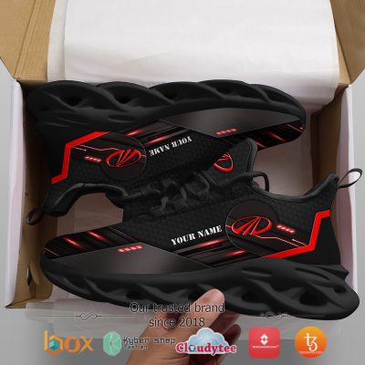Mahindra Custom Name Black Clunky Max Soul Shoes