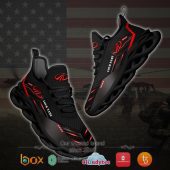 Personalized Mahindra Tractor Shoes Custom Black Clunky Max Soul Shoes 1 2.jpg - demo10