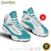 Personalized Miami Dolphins Nfl Custom Air Jordan 13 Shoes