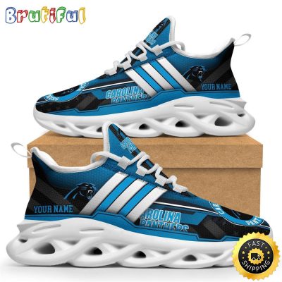 Personalized NFL Carolina Panthers Sneaker Max Soul Shoes The Perfect sports Gift For Fans