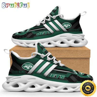 Personalized NFL New York Jets Sneaker Max Soul Shoes The Perfect sports Gift For Fans