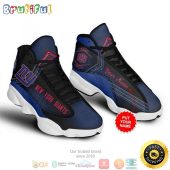 Personalized New York Giants Football Nfl Big Logo 10 Air Jordan 13 Sneaker Shoes