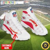 Personalized Nfl Kansas City Chiefs Air Jordan 13 Shoes