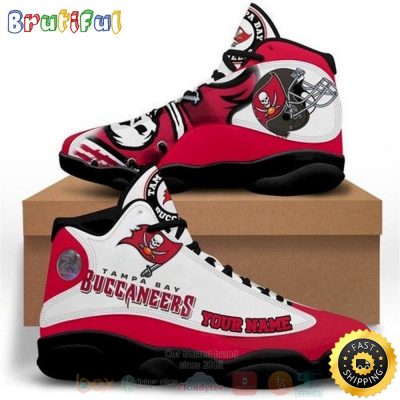 Personalized Tampa Bay Buccaneers Nfl Custom Air Jordan 13 Shoes