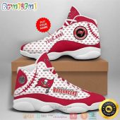 Personalized Tampa Bay Buccaneers Nfl Football Team 10 Air Jordan 13 Sneaker Shoes
