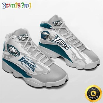 Philadelphia Eagles Nfl Ver 1 Air Jordan 13 Sneaker