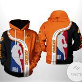NBA Phoenix Suns Black Orange Highway Pullover Hoodie