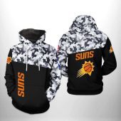 NBA Phoenix Suns Black Camo Pullover Hoodie