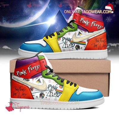 Pink Floyd Air Jordan 1 High Sneakers