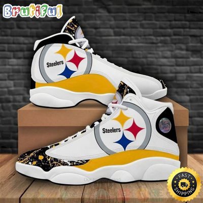 Pittsburgh Steelers Football Nfl Air Jordan 13 Shoes