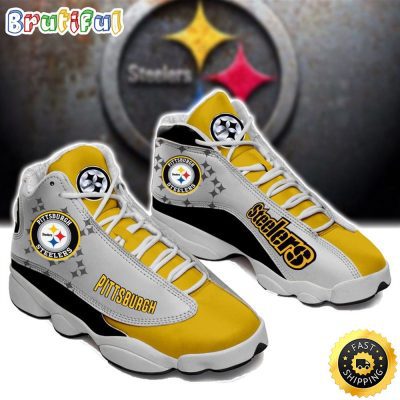 Pittsburgh Steelers Nfl Ver 10 Air Jordan 13 Sneaker