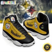 Pittsburgh Steelers Nfl Ver 12 Air Jordan 13 Sneaker