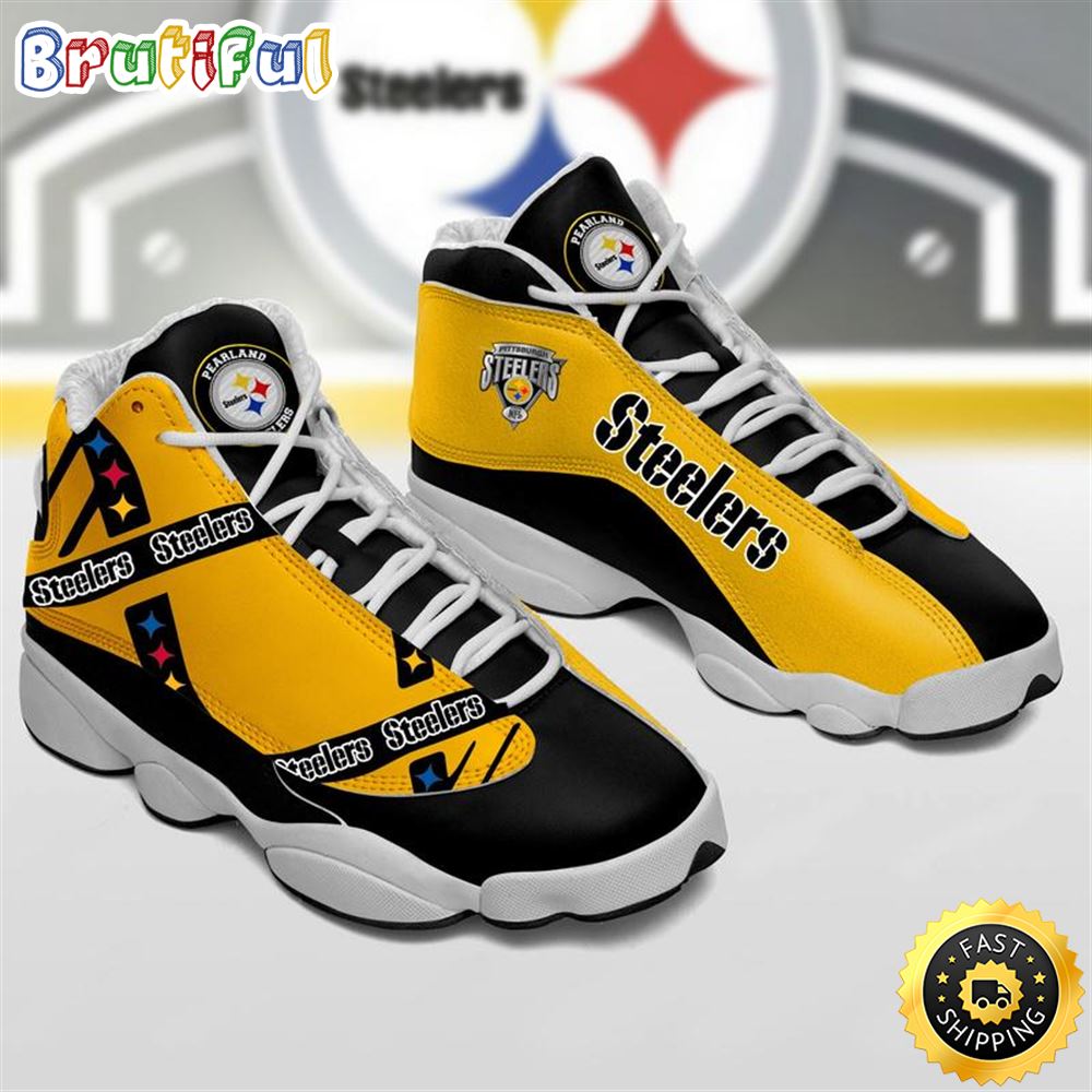 Pittsburgh Steelers Nfl Ver 6 Air Jordan 13 Sneaker