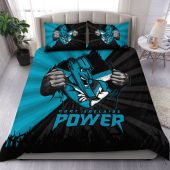 Port Adelaide Bedding Set Breaking Through Fan Design