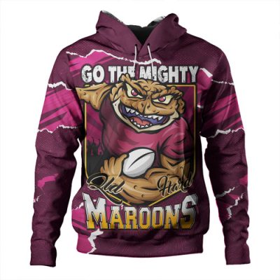 Queensland Maroons Hoodie QLD Rampage Cane Toad Edition