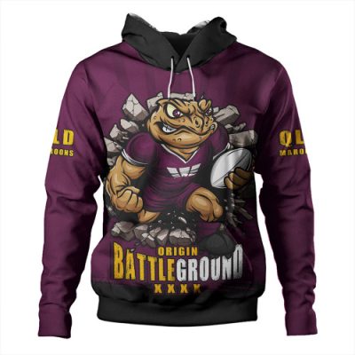 Queensland Maroons Hoodie Dynasty Of Maroons