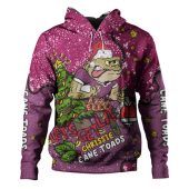 Queensland Cane Toads Christmas Custom Hoodie - Let's Get Lit Chrisse Pressie Hoodie