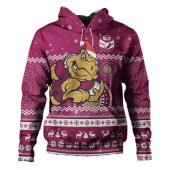 Queensland Cane Toads Christmas Custom Hoodie - Ugly Xmas And Aboriginal Patterns For Die Hard Fan Hoodie