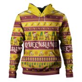 Queensland Big Things Christmas Custom Hoodie - The Big Pineapple Hoodie