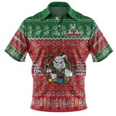 South Sydney Rabbitohs Custom Polo Shirt - Chrissie Spirit Polo Shirt