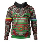 South Sydney Rabbitohs Hoodie - NAIDOC WEEK 2023 Indigenous Inspired For Our Elders Theme