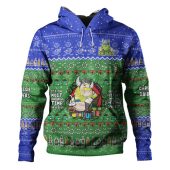 Canberra Raiders Christmas Custom Hoodie - Chrissie Spirit Hoodie