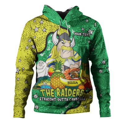 Canberra Raiders Custom Hoodie - Australian Big Things Hoodie