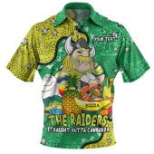 Canberra Raiders Custom Polo Shirt - Australian Big Things Polo Shirt