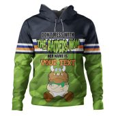 Canberra Raiders Mother's Day Hoodie - Screaming Mom and Crazy Fan