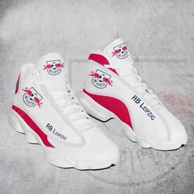 RB Leipzig White Red Air Jordan 13 Shoes