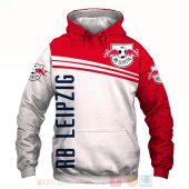 RB Leipzig White Red Pullover Hoodie